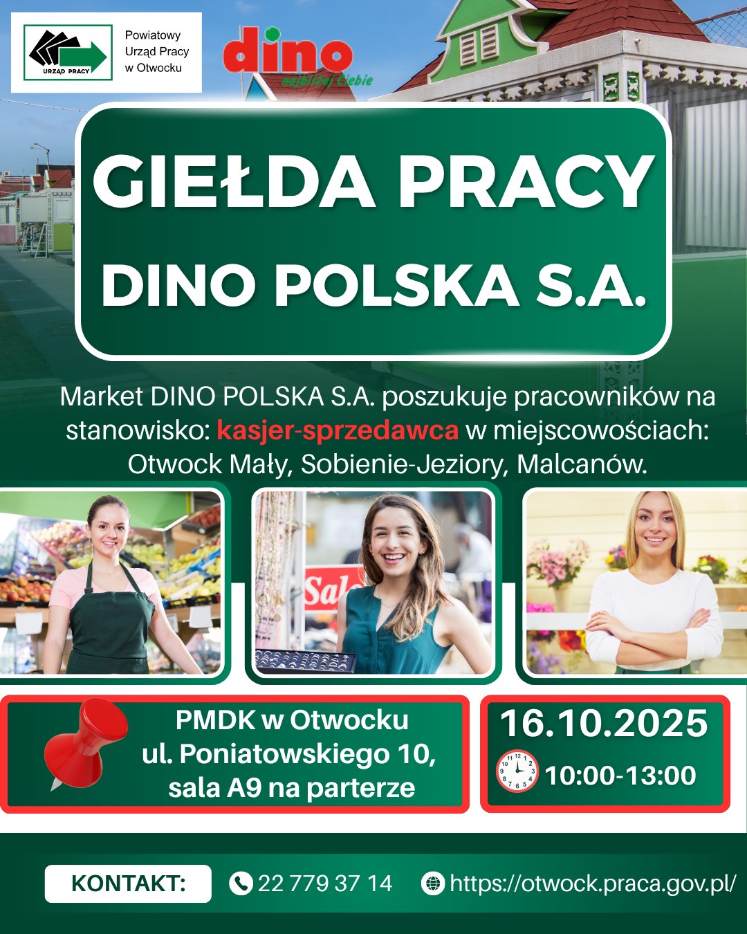 Zdjęcie artykułu Giełda Pracy DINO POLSKA S.A.