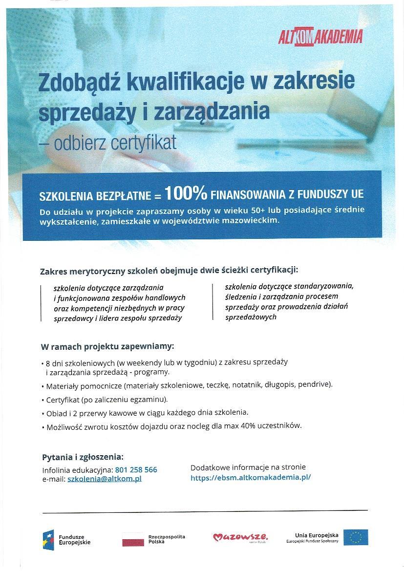 Zdobądź kwalifikacje w zakresie sprzedaży i zarządzania